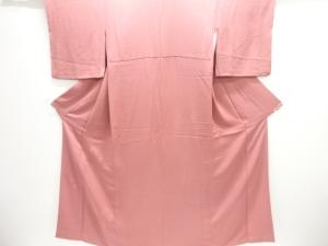 おもだか模様刺繍付け下げ色無地着物